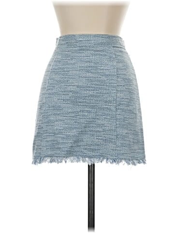 Zara TRF Denim Skirt (view 2)