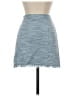 Zara TRF Tweed Blue Denim Skirt Size XS - photo 2