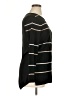 Per Se By Carlisle Stripes Black Pullover Sweater Size XL - photo 4