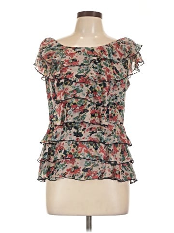 Go International Short Sleeve Blouse (view 1)