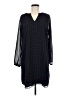 CAbi 100% Polyester Chevron-herringbone Black Casual Dress Size M - photo 1