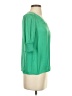 Maison d' Amelie 100% Polyester Green 3/4 Sleeve Blouse Size XS - photo 4