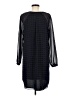 CAbi 100% Polyester Chevron-herringbone Black Casual Dress Size M - photo 2