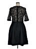 Gerard Darel 100% Polyester Black Cocktail Dress Size 14 (46) - photo 2