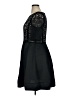 Gerard Darel 100% Polyester Black Cocktail Dress Size 14 (46) - photo 5