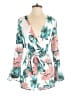 Banjul Floral White Romper Size S (estimated) - photo 1