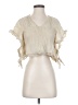 See By Chloé Ivory Short Sleeve Blouse Size EU (FR) 34 / US 2 - photo 1