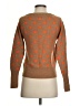 Gap Polka Dots Brown Pullover Sweater Size XS - photo 2