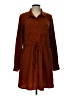Forever 21 100% Polyester Brown Casual Dress Size L - photo 1