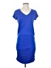 Athleta Solid Blue Casual Dress Size S - photo 1