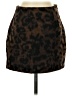Reserved Animal Print Brown Casual Skirt Size XS - photo 1