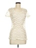The Limited Ivory Short Sleeve Top Size M - photo 1