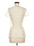 The Limited Ivory Short Sleeve Top Size M - photo 2
