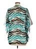 Assorted Brands Teal Short Sleeve Blouse Size L (estimated) - photo 2