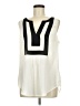 Daniel Rainn 100% Polyester Ivory Sleeveless Blouse Size M - photo 1