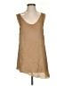 Helmut Lang 100% Viscose Tan Sleeveless Blouse Size S - photo 1