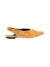 Gestuz 100% Leather Yellow Tan Flats Size EU 36 - photo 1