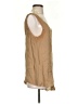 Helmut Lang 100% Viscose Tan Sleeveless Blouse Size S - photo 4