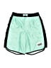 Disney Store 100% Polyester Color Block Green Athletic Shorts Size 9 - 10 - photo 1