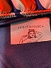 Judith March 100% Polyester Print Orange Blue Cocktail Dress Size L - photo 6