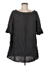 Old Navy 100% Rayon Gray 3/4 Sleeve Blouse Size M - photo 1