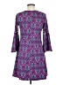 Assorted Brands Paisley Purple Casual Dress Size M (estimated) - photo 2