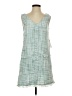 Venus 100% Polyester Tweed Teal Casual Dress Size 2 - photo 1