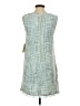 Venus 100% Polyester Tweed Teal Casual Dress Size 2 - photo 2