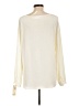 Liz Claiborne Collection 100% Polyester Ivory Long Sleeve Blouse Size 12 - photo 2