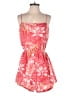 Roxy 100% Cotton Tropical Pink Romper Size XL - photo 1