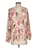 Fever 100% Polyester Pink 3/4 Sleeve Blouse Size XS - photo 1