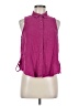 Universal Thread Pink Sleeveless Button-Down Shirt Size M - photo 1