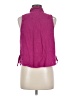 Universal Thread Pink Sleeveless Button-Down Shirt Size M - photo 2