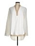 SSYS The Label 100% Polyester Ivory Long Sleeve Blouse Size M - photo 1