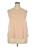 all in motion Tan Sleeveless T-Shirt Size XXL - photo 1
