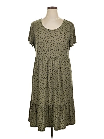 Pink Rose Casual Dress (view 1)