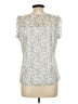 Eve & Maddie Silver Sleeveless Blouse Size L - photo 2