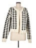 Miss Love Houndstooth Ivory Cardigan Size M - photo 1