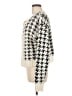 Miss Love Houndstooth Ivory Cardigan Size M - photo 5
