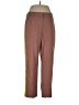 Wildfang Color Block Brown Track Pants Size 12 - photo 1