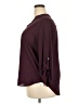 Lush 100% Polyester Burgundy 3/4 Sleeve Blouse Size XXL - photo 5