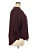 Lush 100% Polyester Burgundy 3/4 Sleeve Blouse Size XXL - photo 4