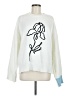 Unbranded Graphic White Pullover Sweater Size M (estimated) - photo 1