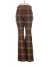 IMAN Plaid Orange Dress Pants Size S - photo 1