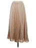 H&M 100% Polyester Solid Tan Formal Skirt Size 4 - photo 2