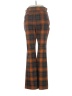 IMAN Plaid Orange Dress Pants Size S - photo 2