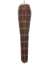 IMAN Plaid Orange Dress Pants Size S - photo 5