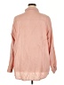 Risen Solid Pink Long Sleeve Button-Down Shirt Size 2X - photo 2