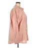 Risen Solid Pink Long Sleeve Button-Down Shirt Size 2X - photo 4