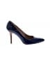 Stuart Weitzman 100% Leather Blue Heels Size 6 - photo 1